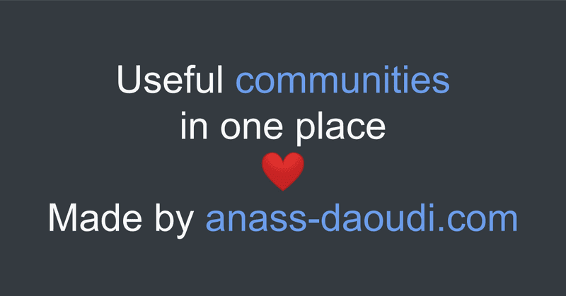Useful Communities Into One Place blog preview